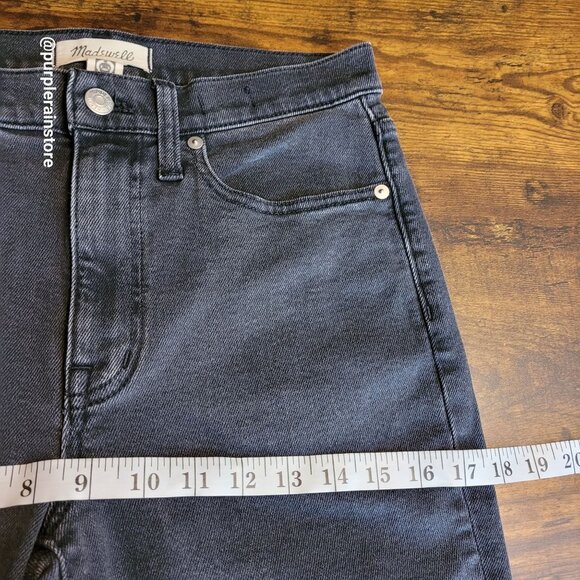 Madewell Jeans Size 29 The Girl Jean Mid Rise Stretch Denim Adolpha Wash NG824 - Picture 8 of 12